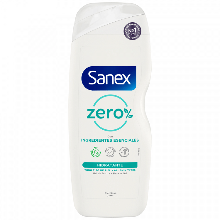 Sanex Αφρόλουτρο Zero % Nor. Sk 600ml