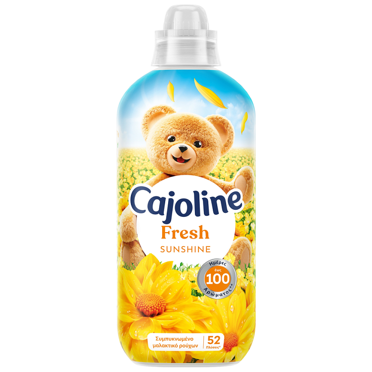 Cajoline Συμπυκνωμένο Μαλακτικό Sunfresh 52μεζ 1,096ml