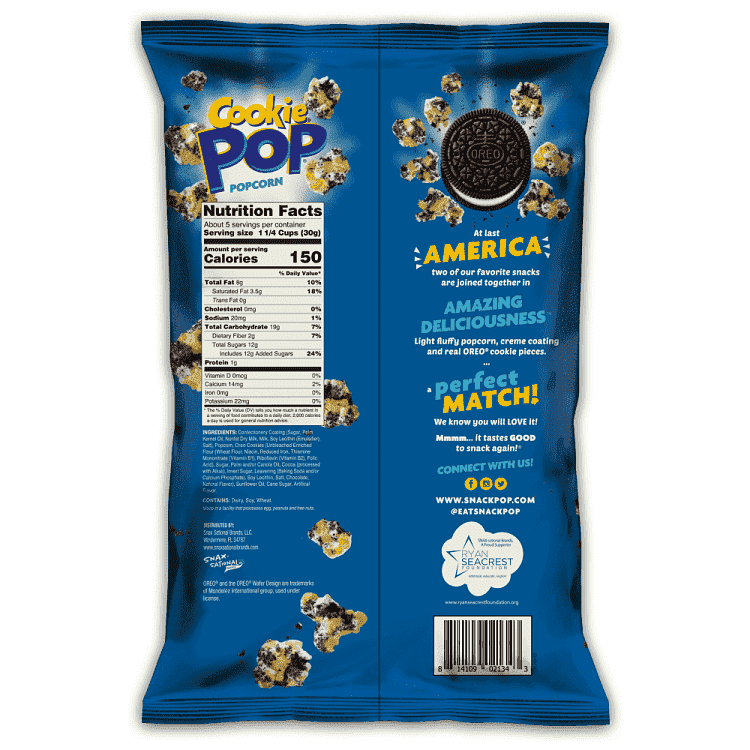 Candy Pop Oreo Pop Corn 149gr