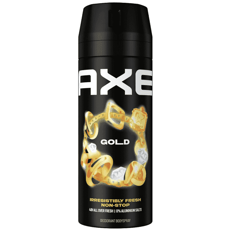 Axe Gold Αποσμητικό Σώματος Spray 150ml