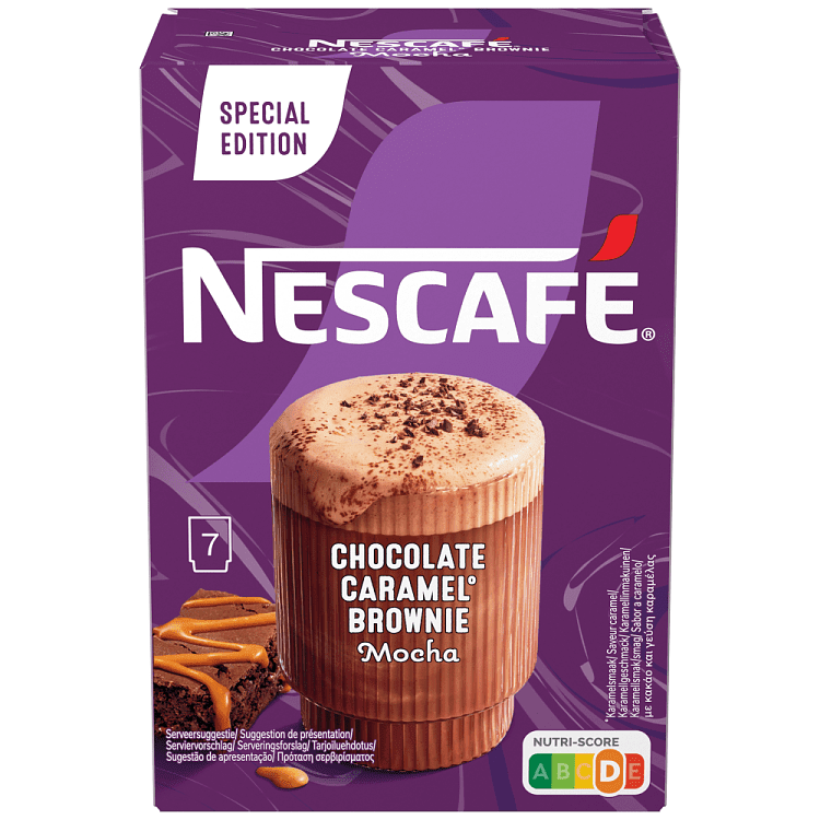 Nescafe Στιγμιαίος Καφές Chocolate Caramel 7 Φακελάκια 21.4gr