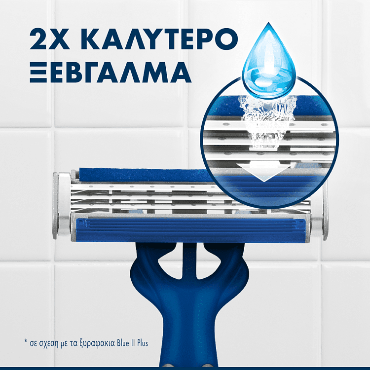 Gillette Blue III Smooth Ξυραφάκια Μιας Χρήσης 6τεμ
