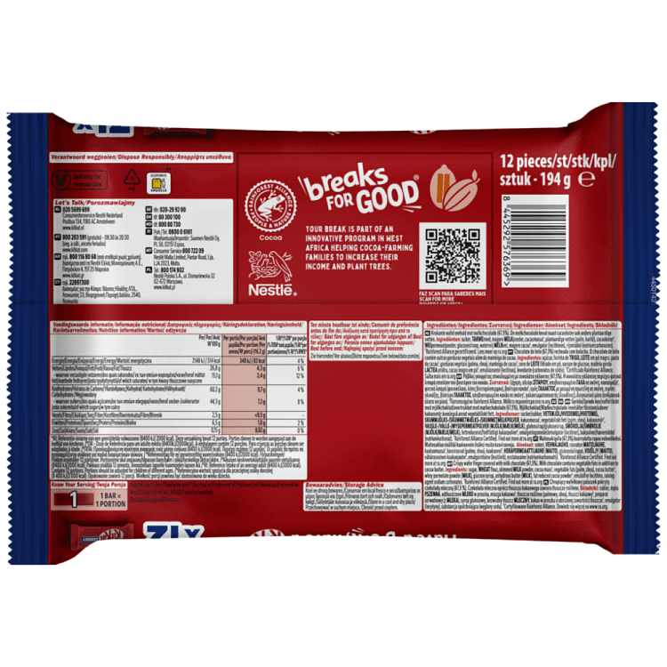 Kit Kat Chunky Mini 194gr