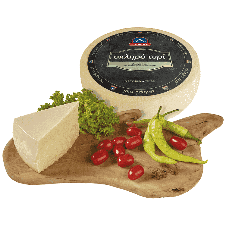 Όλυμπος Χωριάτικο Σκληρό Τυρί Τιμη Κιλού