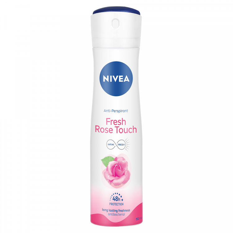 Nivea Αποσμητικό Σώματος Σπρέυ Γυναικείο Touch Fresh Rose 150ml