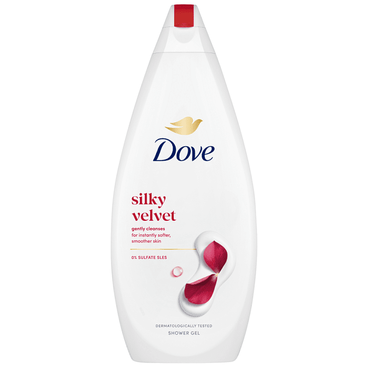 Dove Αφρόλουτρο Silky Velvet 720ml