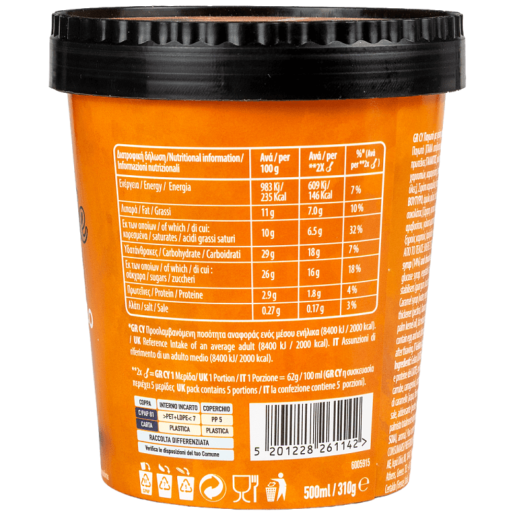Menne Reale Double Caramello 310gr 500ml