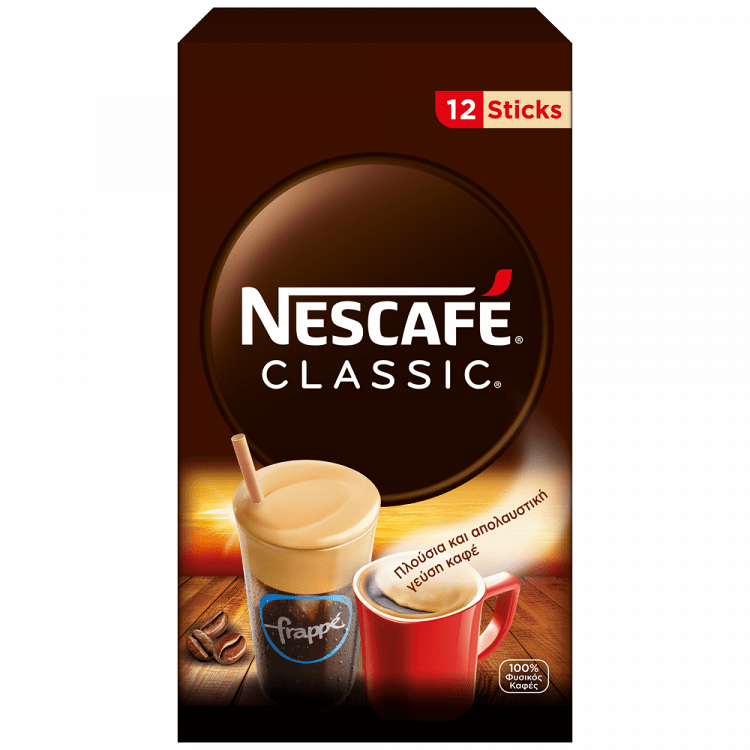 Nescafe Classic (12 Sticks) 24gr
