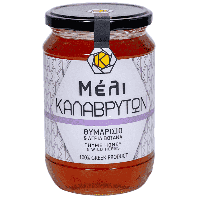 Μέλι Καλαβρύτων Θυμαρίσιο & Άγρια Βότανα 930gr