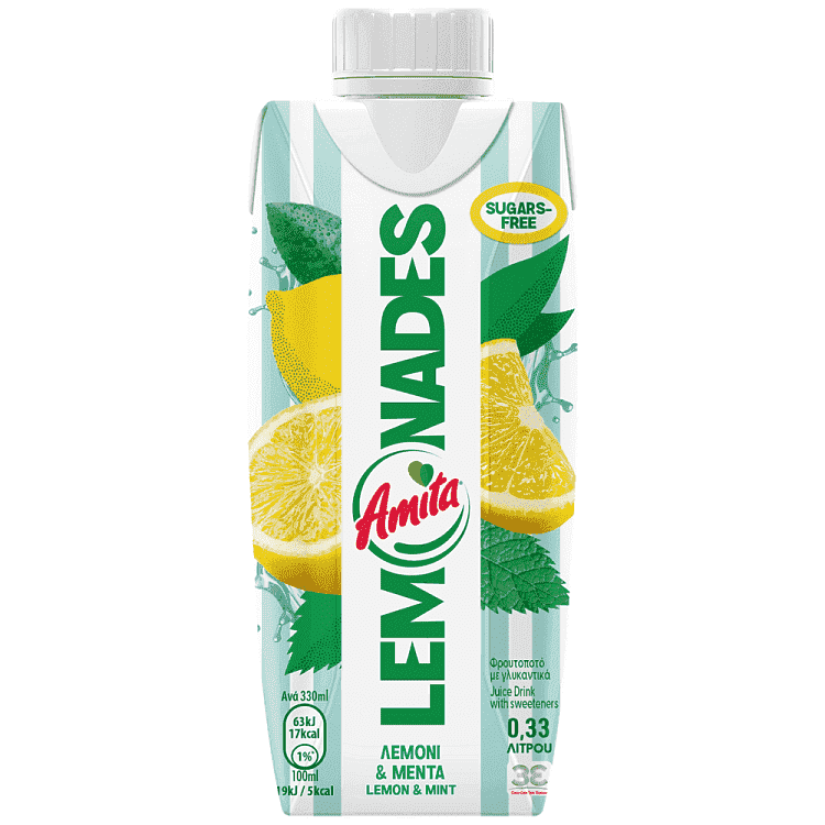 Amita Lemonades Mint 330ml