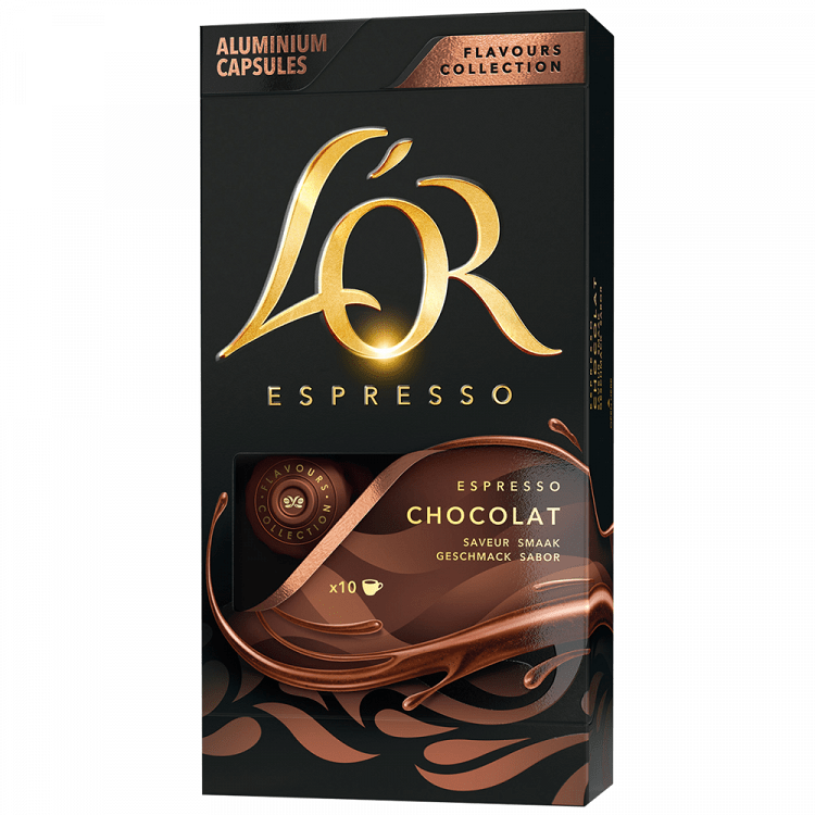 L'or Espresso Κάψουλες Chocolate 10τεμ 52gr