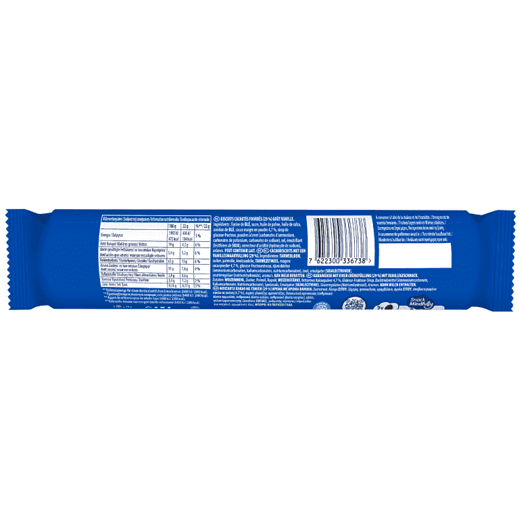 Oreo Μπισκότα Βανίλια 154gr