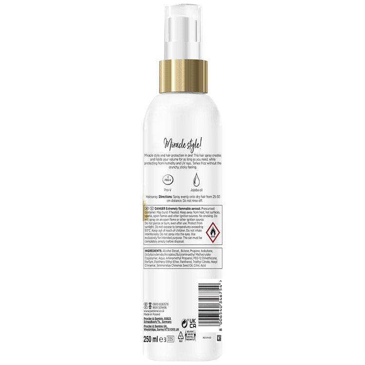 Pantene Λακ Πλούσιο Όγκο 250ml