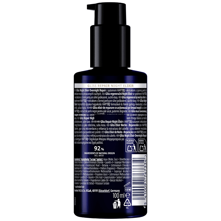 Gliss Treatment Night Elixir Ultimate Repair 100ml