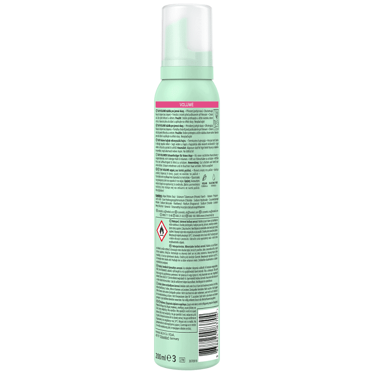 Schwarzkopf Taft Mousse Μαλλιών Volume HL4 200ml