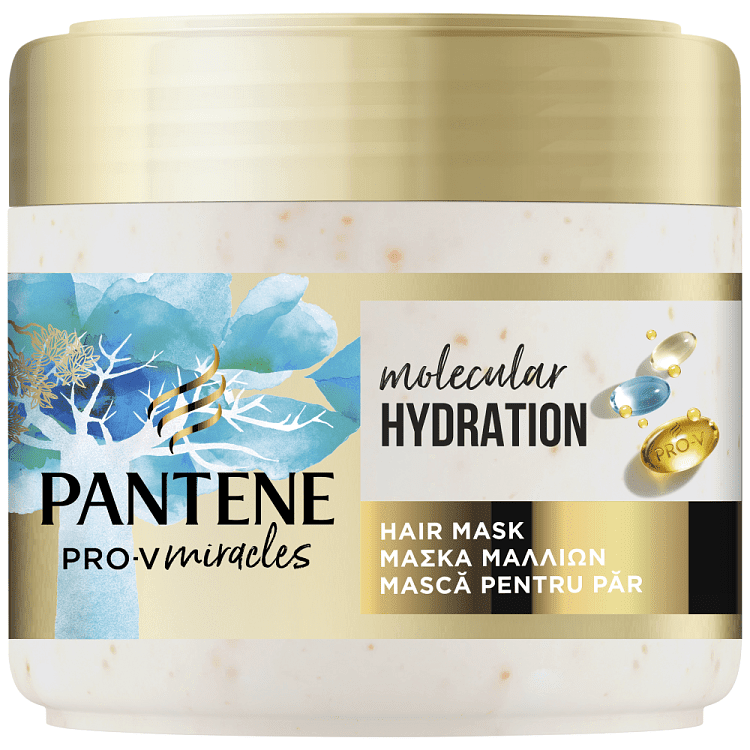 Pantene Μάσκα Μαλλιών Ενυδάτωση & Λάμψη 300ml