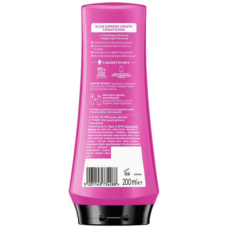Gliss Supreme Length Conditioner 200ml