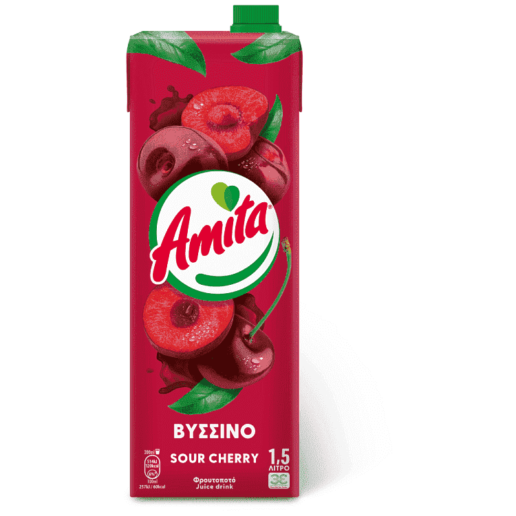 Amita Φρουτοποτό Βύσσινο 1,5lt