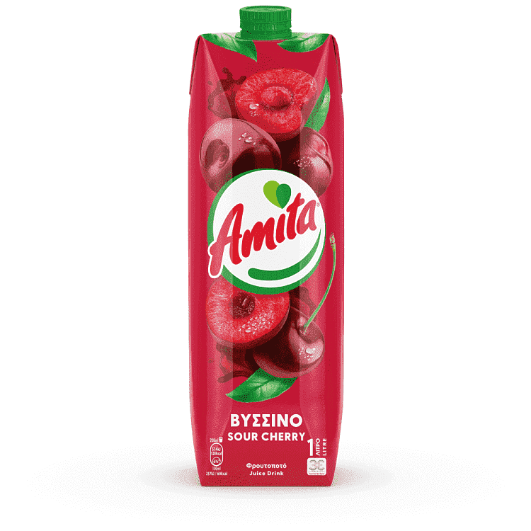 Amita Φρουτοποτό Βύσσινο 1lt