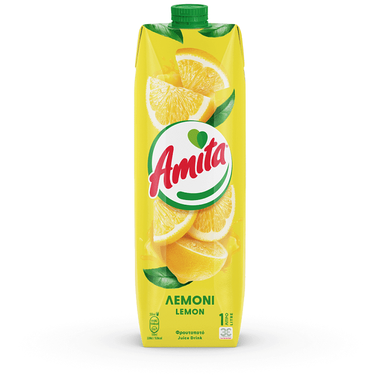Amita Φρουτοποτό Λεμόνι 1lt