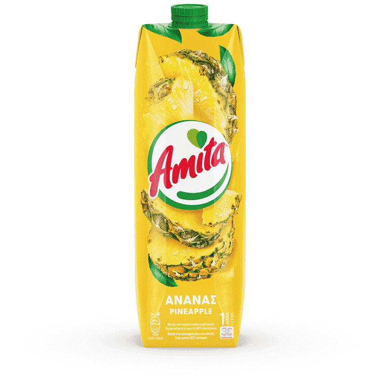 Amita Χυμός Ανανά 1lt