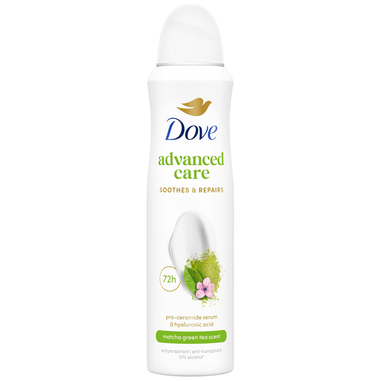 Dove Αποσμητικό Σωμ. Spray Advanced Care Mat 150ml