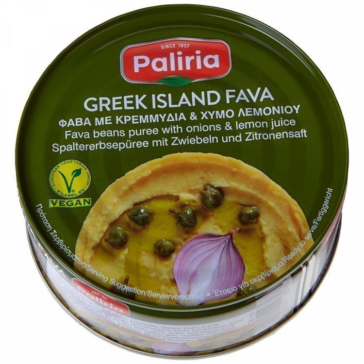 Paliria Φάβα Με Κρεμμύδια & Χυμό Λεμόνι 280gr