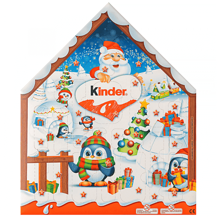 Ferrero Kinder Chalet Advent Calendar 127gr