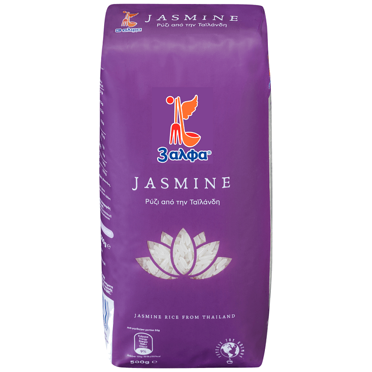 3αλφα Ρύζι Jasmine 500gr