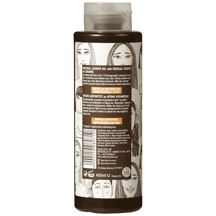 Valley Caramel Shower Gel 400ml