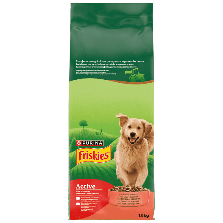 Friskies Active Ξηρά Τροφή Κρέας 18kg