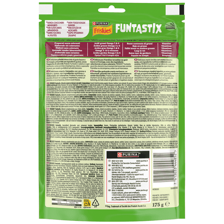 Friskies Funtastix Σνακ Σκύλου 175gr