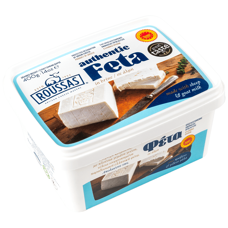 Ρούσσας Φέτα Π.Ο.Π Σε Άλμη 400gr