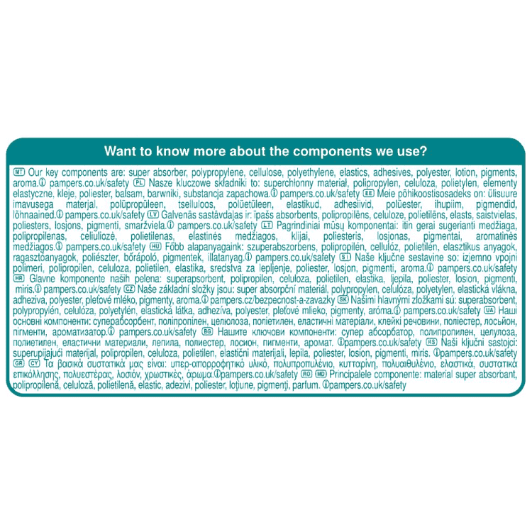 Pampers Πάνες Pants Jumbo Pack (38 Τεμ.) Nο 7