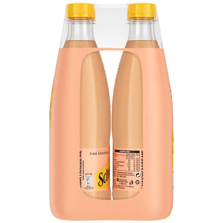 Schweppes Pink Grapefruit 500ml 4τεμ