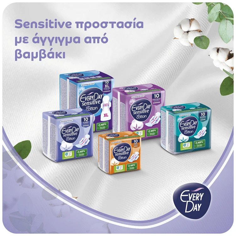 Everyday Sensitive Ultra Plus Maxi Night 18τεμ + Τσαντάκι Δώρο