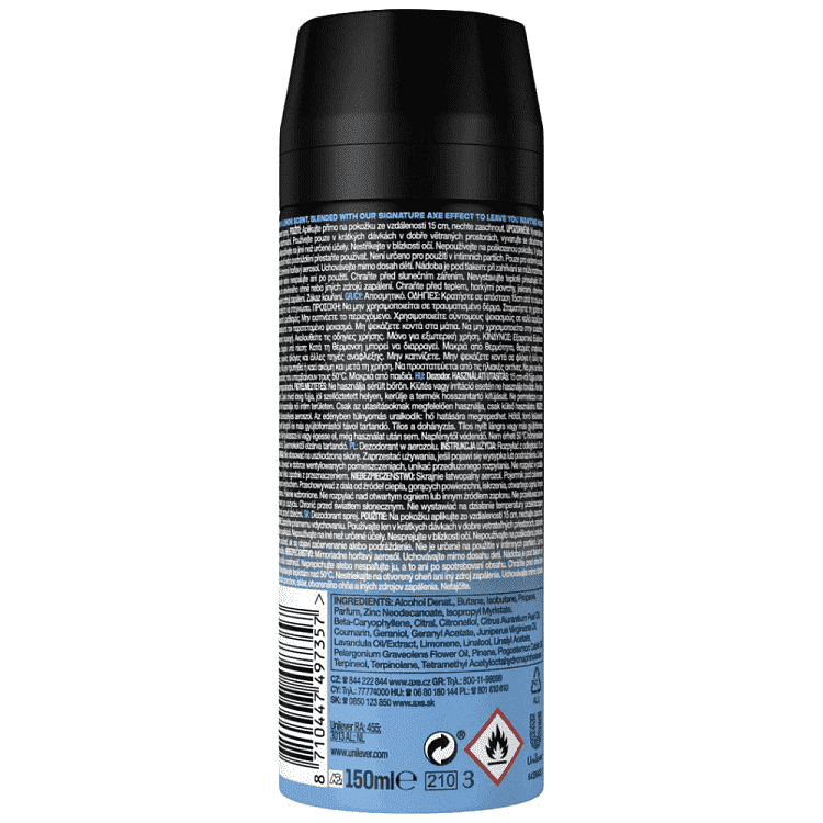 Axe Ice Chill Αποσμητικό Σώματος Σπρεύ 150ml
