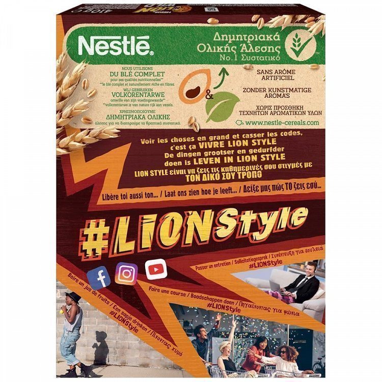 Nestle Lion Wild Δημητριακά 410gr -0,30€