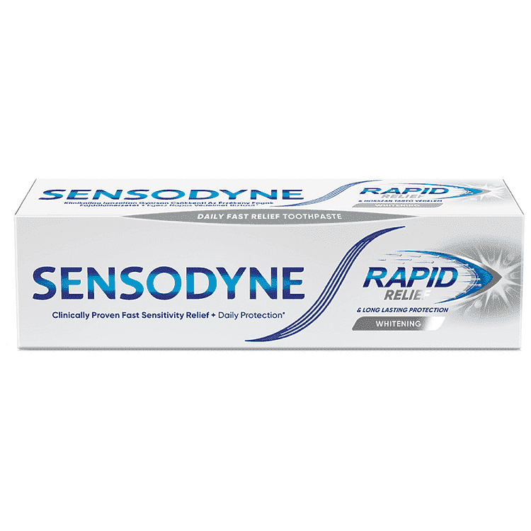 Sensodyne Rapid Action Whitening Οδοντόκρεμα 75ml