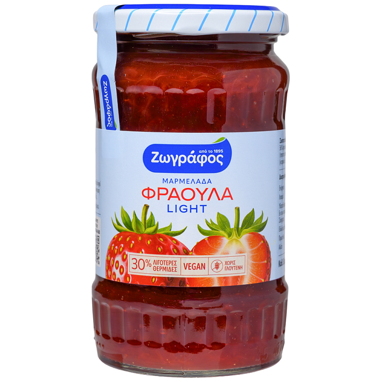 Ζωγράφος Μαρμελάδα Με Φρουκτόζη Φράουλα 415gr