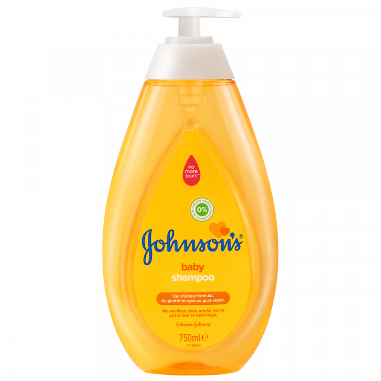 Johnson's Baby Shampoo Αντλία 750ml