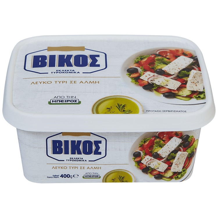 Bίκος Λευκό Τυρί Σε Άλμη 400gr