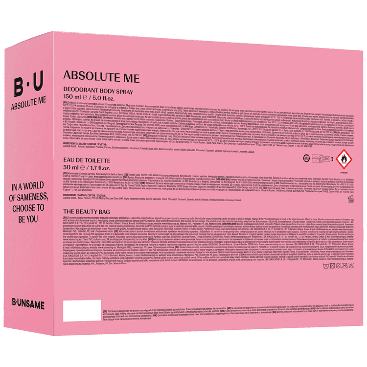 BU Σετ Δώρο ( Edt 50ml + Deo Sp150ml + Bag) 6τεμ