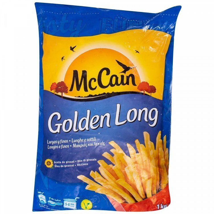 Mc Cain Πατάτες Golden Long Κατεψυγμένες 1kg