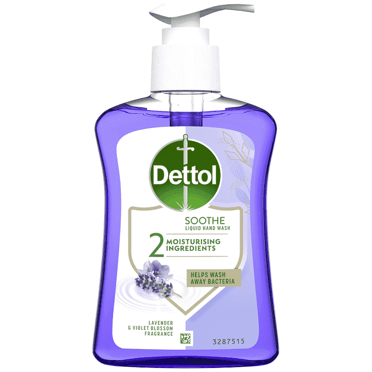 Dettol Αντιβακτηριδιακό Υγρό Κρεμοσάπουνο Με Αντλία Soft On Skin 250ml