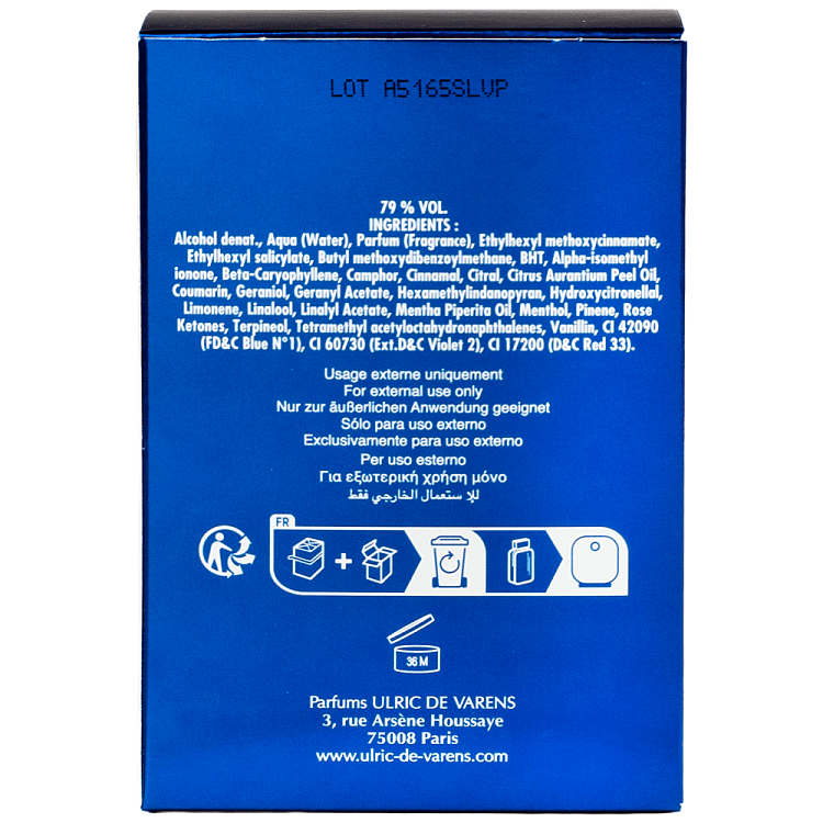 UDV Night Edt Σπρευ 60ml