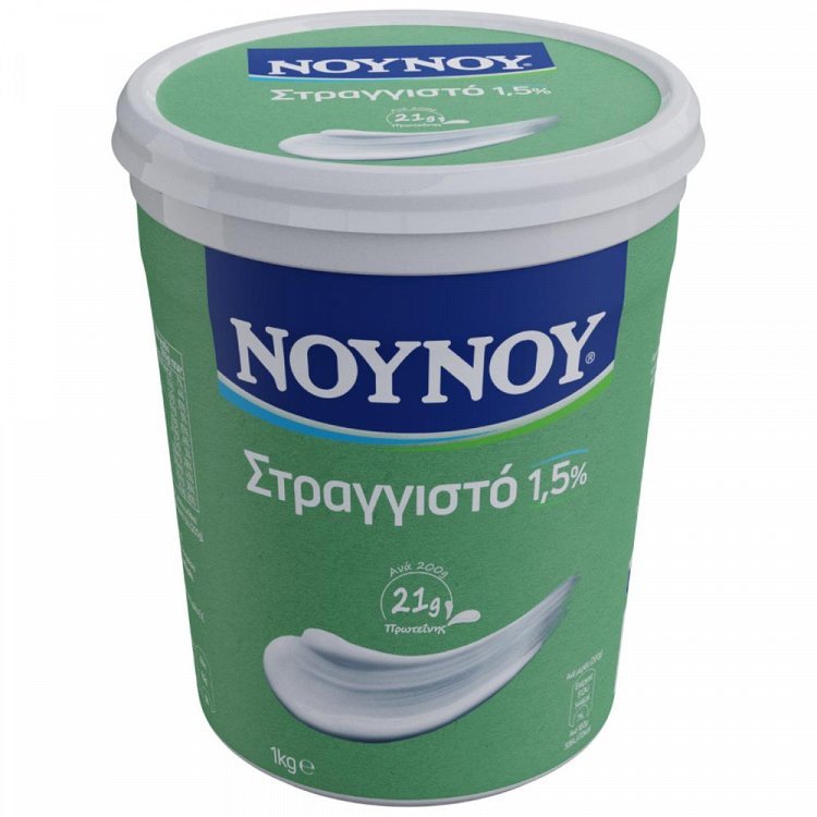 NOYNOY Γιαούρτι Στραγγιστό 1,5% 1kg