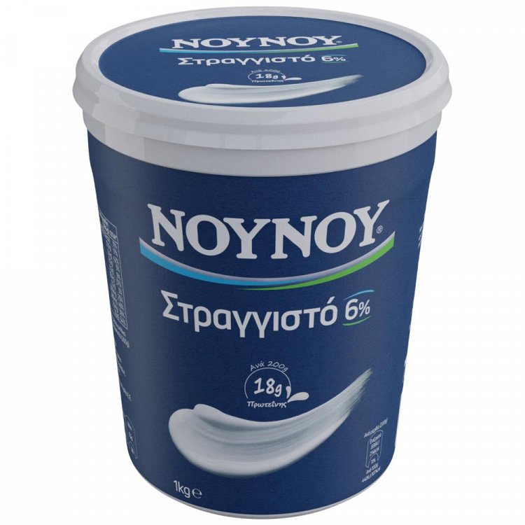 NOYNOY Γιαούρτι Στραγγιστό 6% 1kg