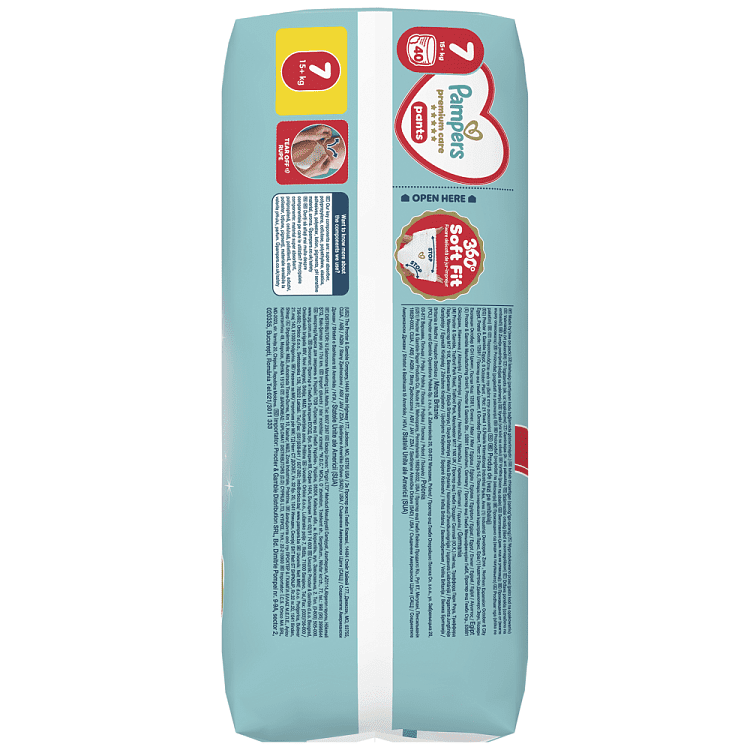 Pampers Premium Care Pants No7 40τεμ