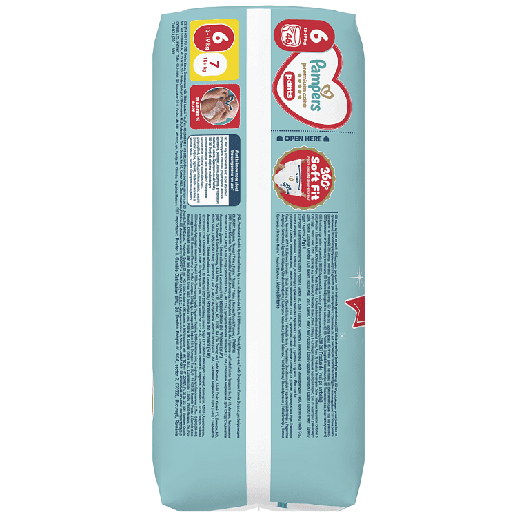 Pampers Premium Care Pants No 6 46τεμ